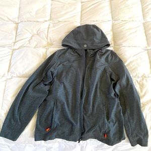 Mens XXL Lululemon Zip-up Hoodie - Gray Colour LIKE NEW CONDITION
